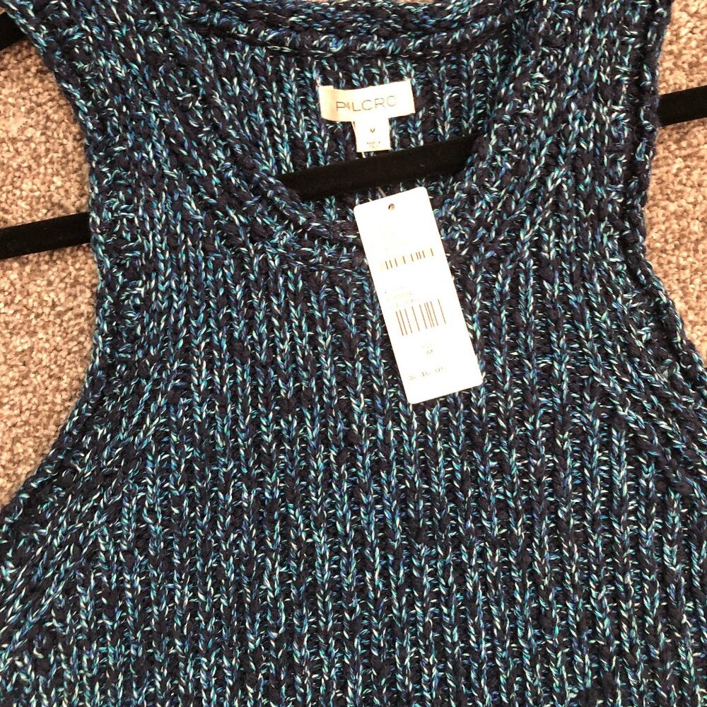 Anthropologie Pilcro Stitched Sweater Tank Top - Picture 5 of 14